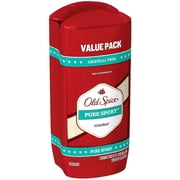 Old Spice High Endurance Deodorant Twin Pack, Pure Sport 3 oz, 2 ea (Pack of 2)