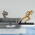 thumbnail image 2 of Figuras de búho,Figuras de búho,animales artificiales,artesanías,decoración del hogar,Figura en miniatura de búho moderno para dormitorio,Estatua del corredor,Estatua de corredor Escultura, 2 of 8