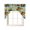 Green, variant on Construction Truck Swag Curtains for Kitchen Cartoon Grips and Bulldozers Stirrup Car Valances for Windows Rod Pocket Small Window Treatment Short Topper for Cafe Bedroom Living Room 56x36 Inch