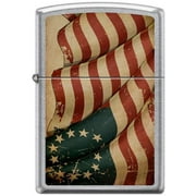 Zippo Lighter Historic 1776 Betsy Ross American Flag Patriotic