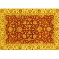 thumbnail image 1 of Ahgly Company Indoor Rectangle Oriental Yellow Traditional Area Rugs, 2' x 4', 1 of 4