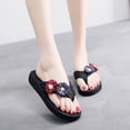 thumbnail image 2 of Femmes Dames Été Fleurs Maison Plage Chaussures Sandales Sandales de Plage Pantoufles, 2 of 9