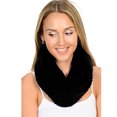 thumbnail image 3 of Basico Unisex Adult Junior Winter Knitted Infinity Circle Loop Scarf Chunky Cable Waffle, 3 of 7