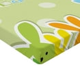 thumbnail image 2 of Ambesonne Easter Fitted Sheet 2 Pcs Set, Colorful Cartoon Bunnies, Twin, Multicolor, 2 of 3