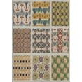 thumbnail image 1 of Ahgly Company Indoor Rectangle Patterned Brown Novelty Area Rugs, 2' x 4', 1 of 6
