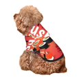 thumbnail image 5 of Fotbe Sushi Print Small Dog Sweater Hoodies Pet Grey Hooded Soft Fleece Sweatshirts with Pocket Fall Winter Puppy Cat Sweaters Warm Clothes-Medium, 5 of 7