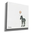 thumbnail image 2 of Epic Graffiti 'Nursery Zebra' by Britt Hallowell, Canvas Wall Art, 37"x37", 2 of 3