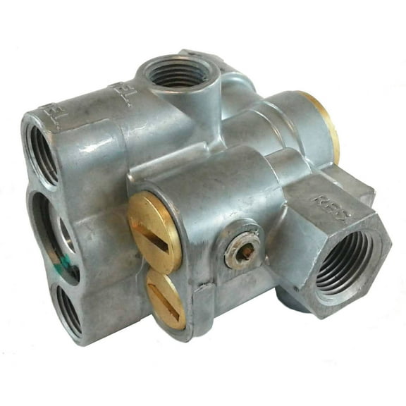 Single Reservoir Tandem Axle Trailer Spring Emergency Parking Brake Priority Control Valve