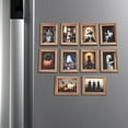 thumbnail image 2 of Halloween Creative Decorations Magnetic Refrigerator Sticks 3D Retro Photo Frame Wooden Environmental Protection, 2 of 8