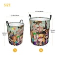 thumbnail image 5 of Phineas And Ferb Laundry Hamper Basket with Handles, Lightweight Storage Basket Toy Organizer Dirty Laundry Basket Waterproof for College Dorms, Bedroom, Bathroom, 5 of 7