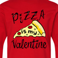 thumbnail image 4 of Inktastic Anti-valentine's Pizza is My Valentine Long Sleeve Youth T-Shirt, 4 of 5