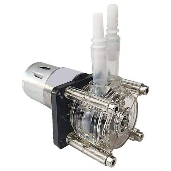24V High Flows Peristaltic Pumps Industrial Peristaltic Metering Pumps Aquarium Drip Metering Pumps for Aquarium Laboratory