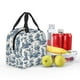 thumbnail image 5 of Easygdp Vintage Floral 1 Bolsa Térmica Premium - Tela Oxford Impermeable, Gran Capacidad, Bolsillo Frontal, Unisex para Trabajo, Escuela, Actividades al Aire Libre y Picnics, 5 of 8