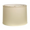 thumbnail image 5 of 17" Ivory Throwback Drum No Slub Lampshade, 5 of 6