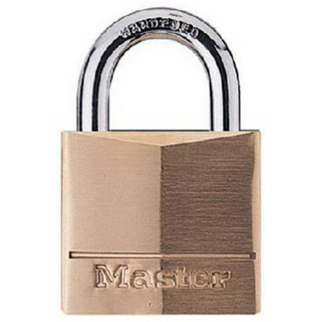 Master Lock 160D 2.38 Po Corps en Laiton Massif 5 Goupilles Cadenas