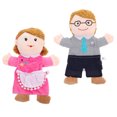 thumbnail image 5 of CIMAXIC hand puppets 2pcs Hand Puppet Mother And Father Cartoon Hand Puppet Kids Educational Toy,11.81"X9.84"X2.76", 5 of 5