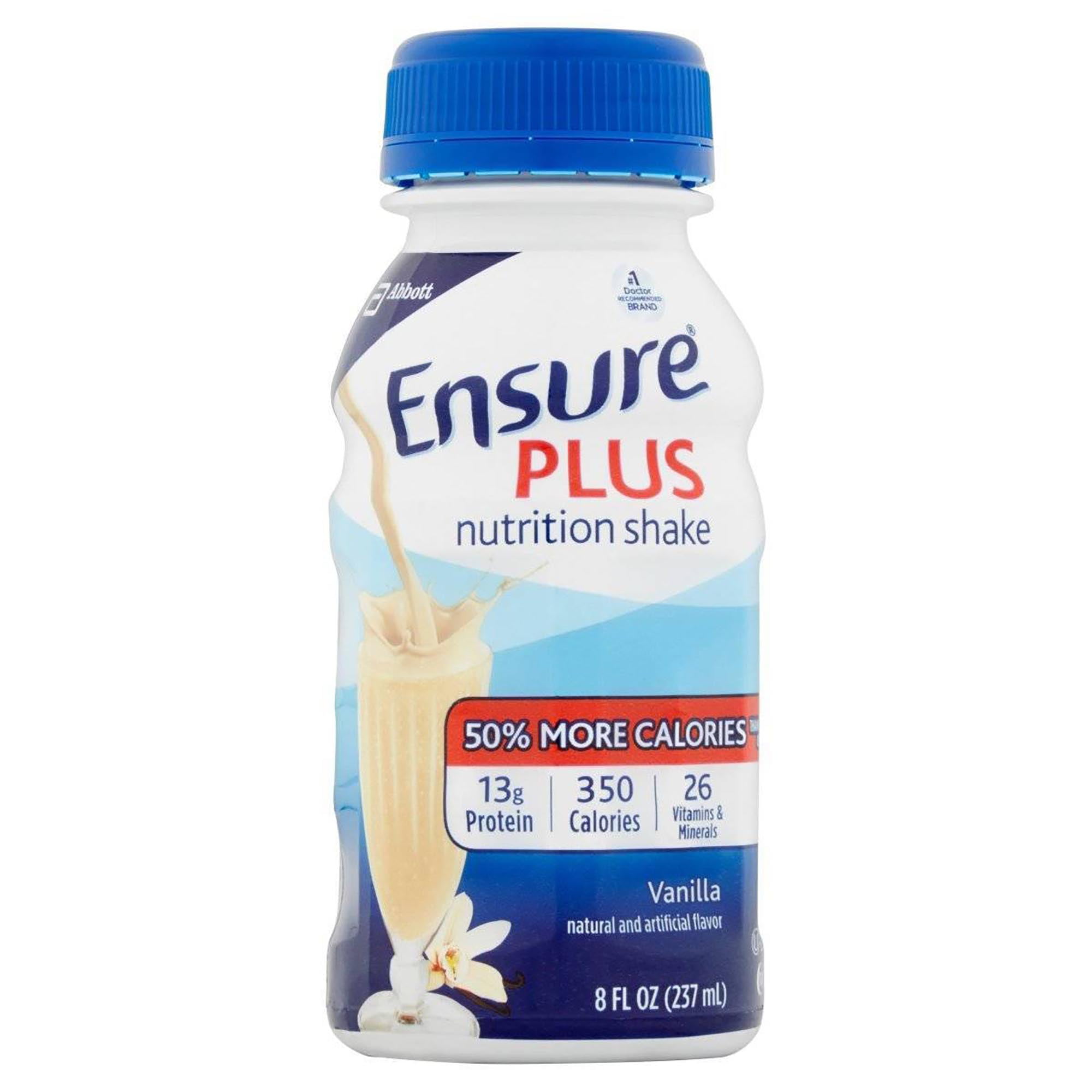 Ensure Plus Nutrition Shake 8 oz Bottle Abbott ,