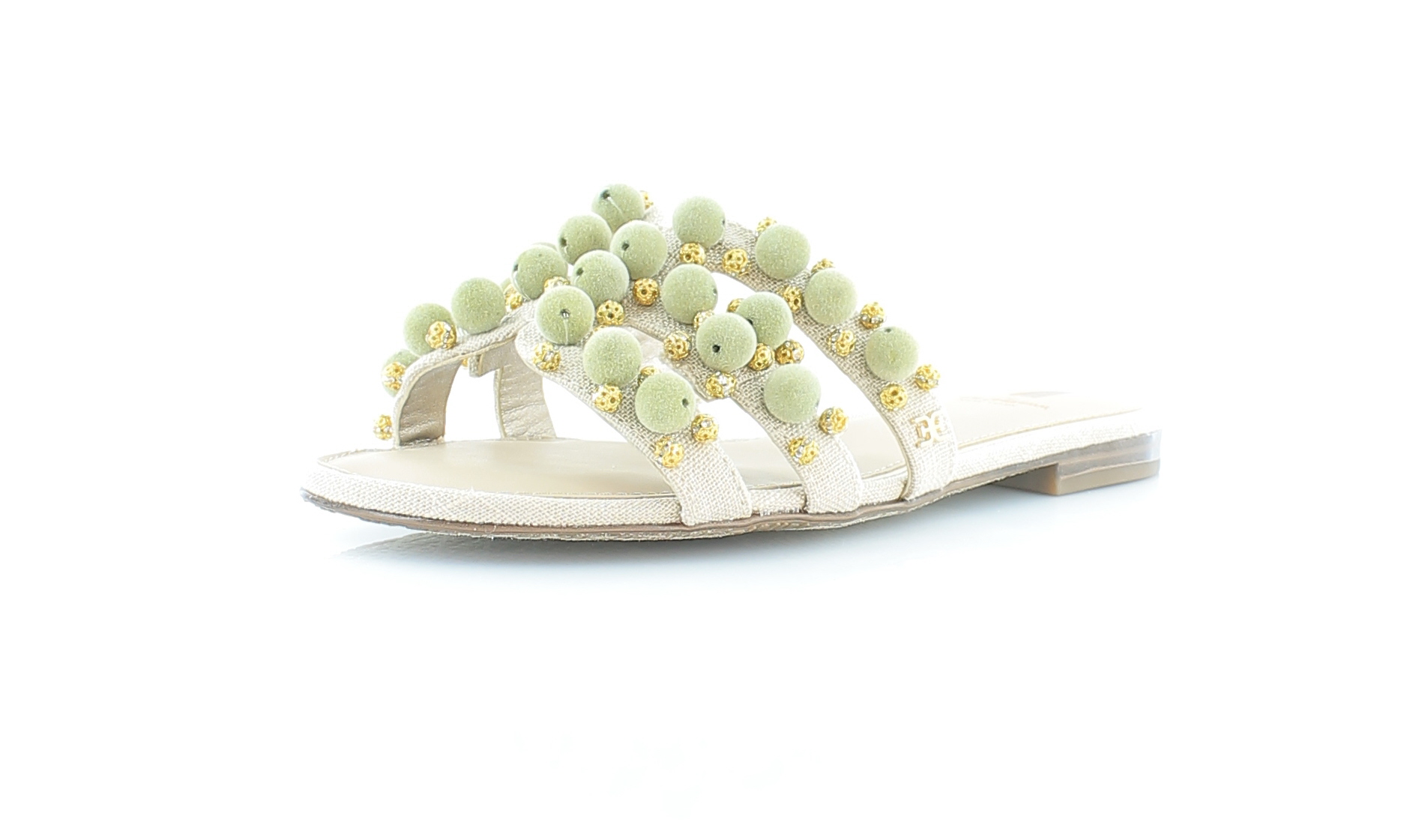 Sam Edelman Bay Pearl Women's Sandals & Flip Flops Pistachio Size 7 M