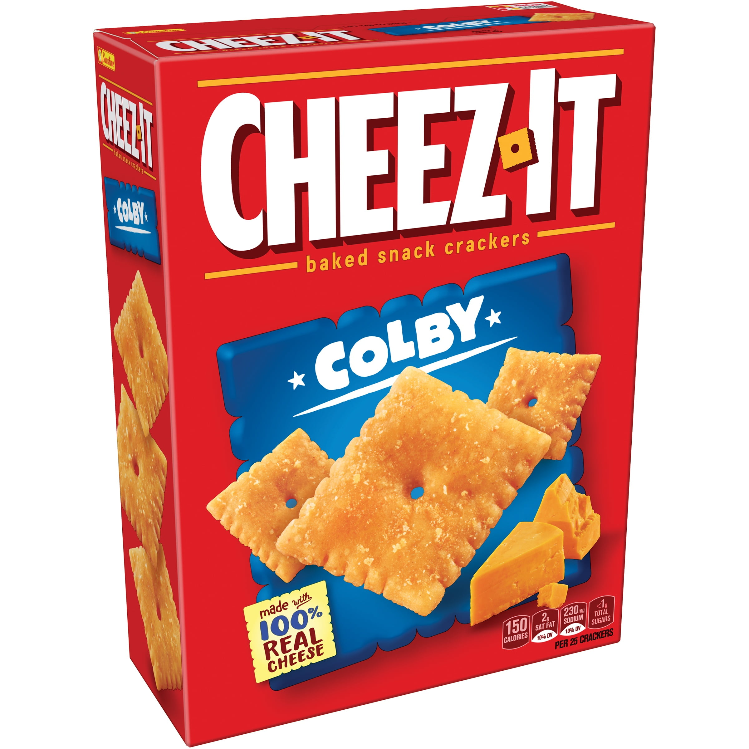CheezIt Colby Baked Snack Crackers, 12.4 Oz.