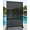 47*72inch 04 - square hole coin style, variant on Outdoor Privacy Screen, Decorative Metal Privacy Panel with Palm Leaf Cutout, Freestanding Garden Divider for Patio, Balcony, Poolside, Black