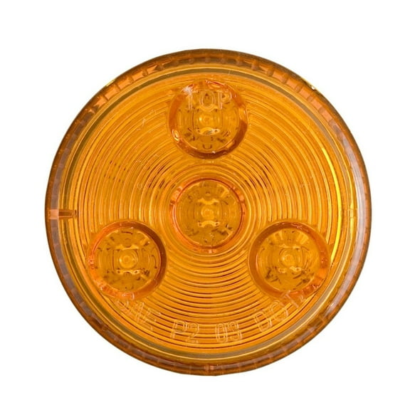 Amber 2 1/2" Round LED Side Marker Lights (1 per pack)