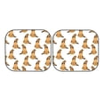 thumbnail image 7 of Goofa German Shepherd Dog Pattern 2 Piece Car Windshield Sun Shade Foldable | Front Windshield Shade for Sun, Heat and UV Rays | Sunshade for Car Front Window-Small, 7 of 7