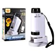 thumbnail image 3 of Peggybuy 60x-180x Handheld Microscope LED Lighted Pocket Microscope Science Toys for Kids, 3 of 9