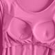 thumbnail image 5 of Neewe Women's Plain Relaxed Pajamas with Built-in Padded Bra Loose Casual Soft Long Sleeve Crew Neck T-Shirt, 5 of 6
