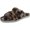 Leopard Faux Fur, variant on Dolce Vita Womens Pillar Faux Fur Slip On Slide Sandals