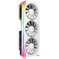 thumbnail image 2 of XFX RX-97TMARGW9 Mercury AMD Radeon RX 9070XT OC Magnetic Air White Edition with RGB 16GB GDDR6 HDMI 3xDP, AMD RDNA 4, 2 of 6