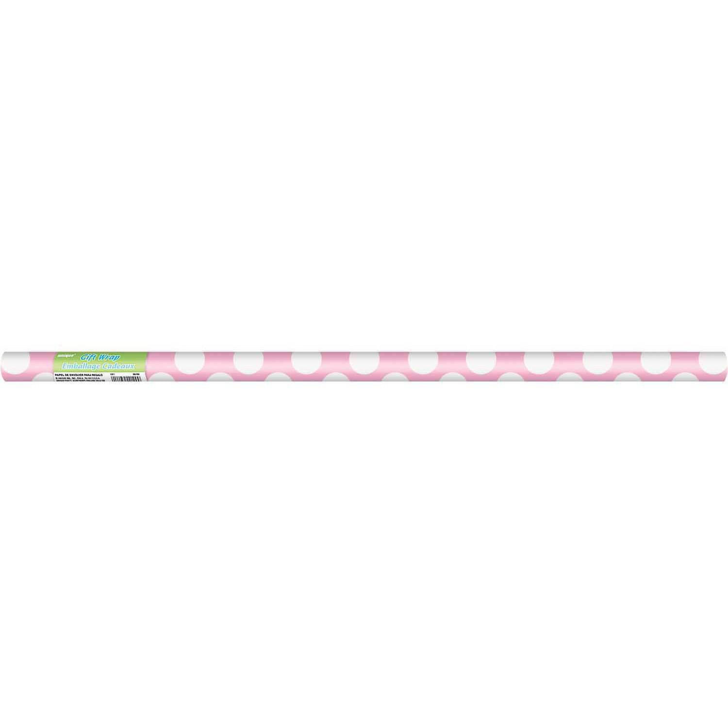 Light Pink Polka Dots Wrapping Paper
