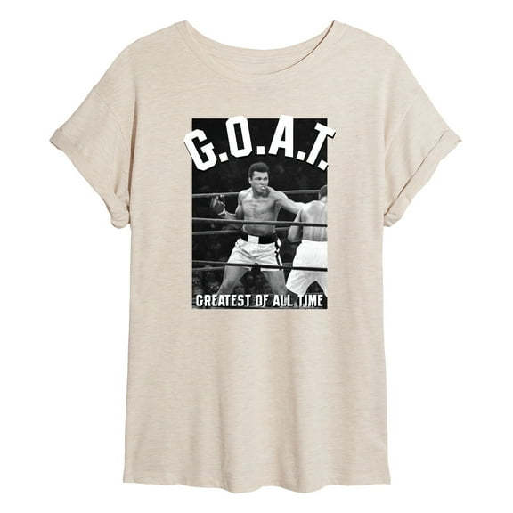 Muhammad Ali - Boxing Legend - G.O.A.T - Juniors Ideal Flowy Muscle T-Shirt
