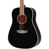 Washburn WD100DL Dreadnought Mahogany Acoustic Guitar Black