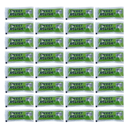 House Recipe Sweet Relish Packet 9 g | Kosher | Pack of 50