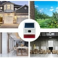 thumbnail image 6 of 433MHz Solar Outdoor Siren with LED Flashing Light Function as Alarm System, 6 of 6