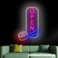 thumbnail image 3 of Handmadetneonsign Open Sushi Neon Sign, Open Japanese Sushi Neon Light, Restaurant Wall Art Decor 66323, 3 of 5