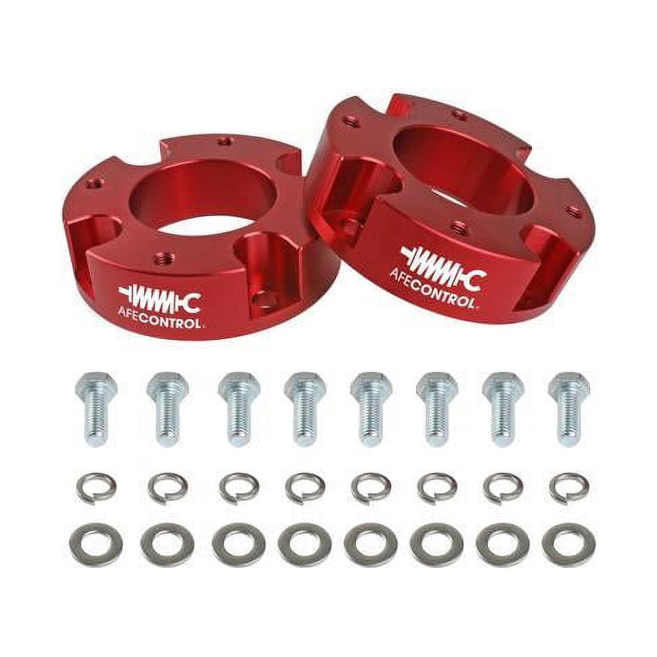 aFe CONTROL 1.875 IN Leveling Kit 22-23 Toyota Tundra - Red - 416-72T005-R