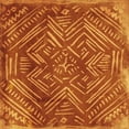 thumbnail image 2 of Grey, Jace 20x20 Black Ornate Wood Framed with Double Matting Museum Art Print Titled - Tribal Sketch, 2 of 4