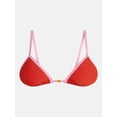 thumbnail image 5 of No Boundaries Triangle Halter Bikini Top, Women's XXS-XXL, 5 of 5