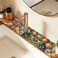 thumbnail image 2 of Yayeee Faucet Mat for Kitchen Sink 30" Diatomite Long Splash Guard Pad, Vibrant Oranges, 2 Pack, 2 of 7