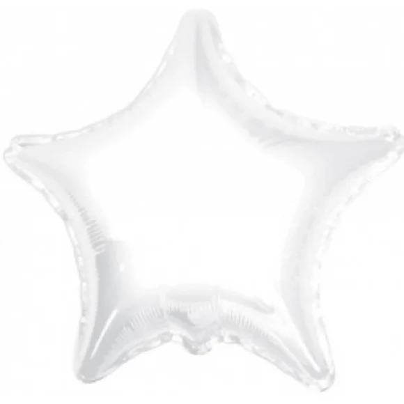 White Star Mylar Balloon