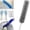 Gray bendable cleaning brush, variant on Bendable Microfiber Head,Reusable Dust Remover, 15.7in Bendable Microfiber Fan Cleaning Brush, Washable Fan Cleaner Brush for Electric Fans Air Conditioning, Home Car Vents, Curtain,Gray