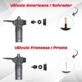thumbnail image 3 of Bomba mini telescopica para bicicleta GIYO Mango Bloqueable Presión máxima 80 psi, 3 of 5