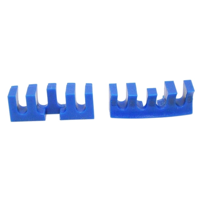 KAKOWELY 2PCS Badminton Racket Stringing Reducer Cable Machine High Pound protector Badminton Racket Stringing Machine Tool Load Spreader Adapter Attachment (Blue)
