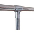 thumbnail image 2 of 1 Piece Aluminum Alloy Connecting Joint Fixing Parts, 25mm Inner Diameter Silver For Round Pipe Frame, Scaffolding, Display Rack, Drying Rack, 2 of 5