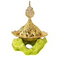 thumbnail image 3 of Ceramic Incense Burner with Stand for Aromatherapy Meditation – Unique Decorative Fragrance Diffuser for Living Room Calming Atmosphere, 3 of 5