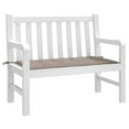 thumbnail image 3 of vidaXL Outdoor Garden Bench Cushion, Water Repellent, Oxford Fabric, 3 of 6