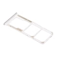 thumbnail image 1 of Dual Card Slot Tray, Strong Sim Card Tray Complete With Card Pin For Replacement Silver, 1 of 8
