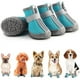 thumbnail image 1 of Botas transpirables antideslizantes para perros, zapatos de verano con suela suave para mascotas, ajuste seguro, diseño antideslizante para perros activos, protección para las patas (paquete, 1 of 5