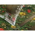 thumbnail image 4 of Ambesonne Christmas Quilted Bedspread Set 3 Pcs, Pine Tree Presents, Queen Size, Multicolor, 4 of 5